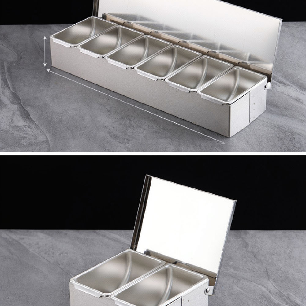 Küchen-Gewürzorganizer-Box, ro – Commercial Kitchen Bin Bewertung und Preis
