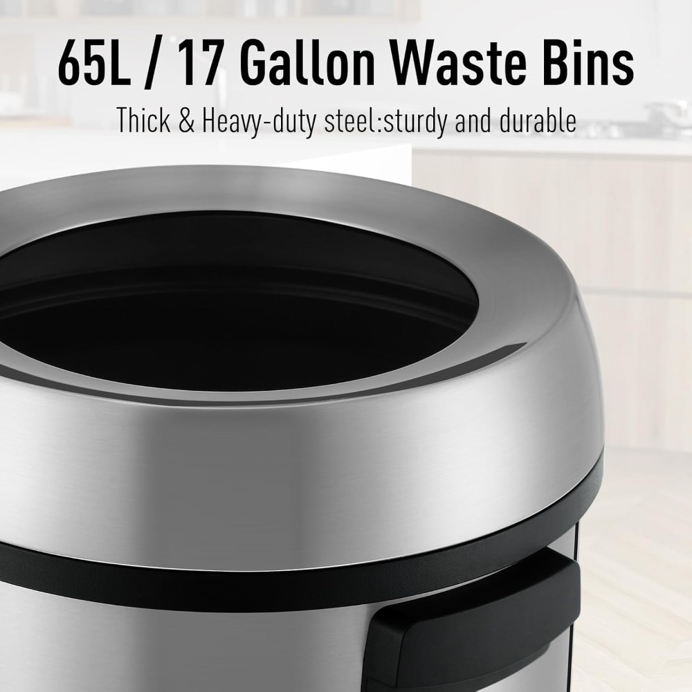 65L/17Gal robuster, offener ko – Commercial Kitchen Bin Bewertung und Preis